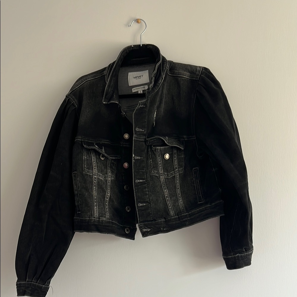 Women's Black Denim Jacket
